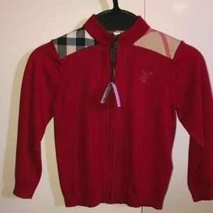 Kids Size 3 Burberry Sweater